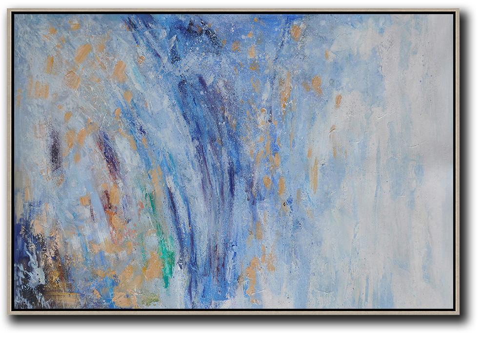 Hand-painted Horizontal Abstract landscape Oil Painting on canvas canvas picture prints